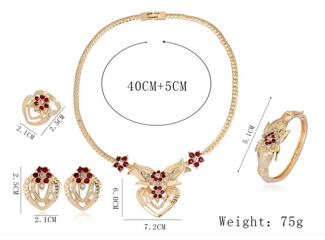4 Piece jewelry sets 2022-5-18-013